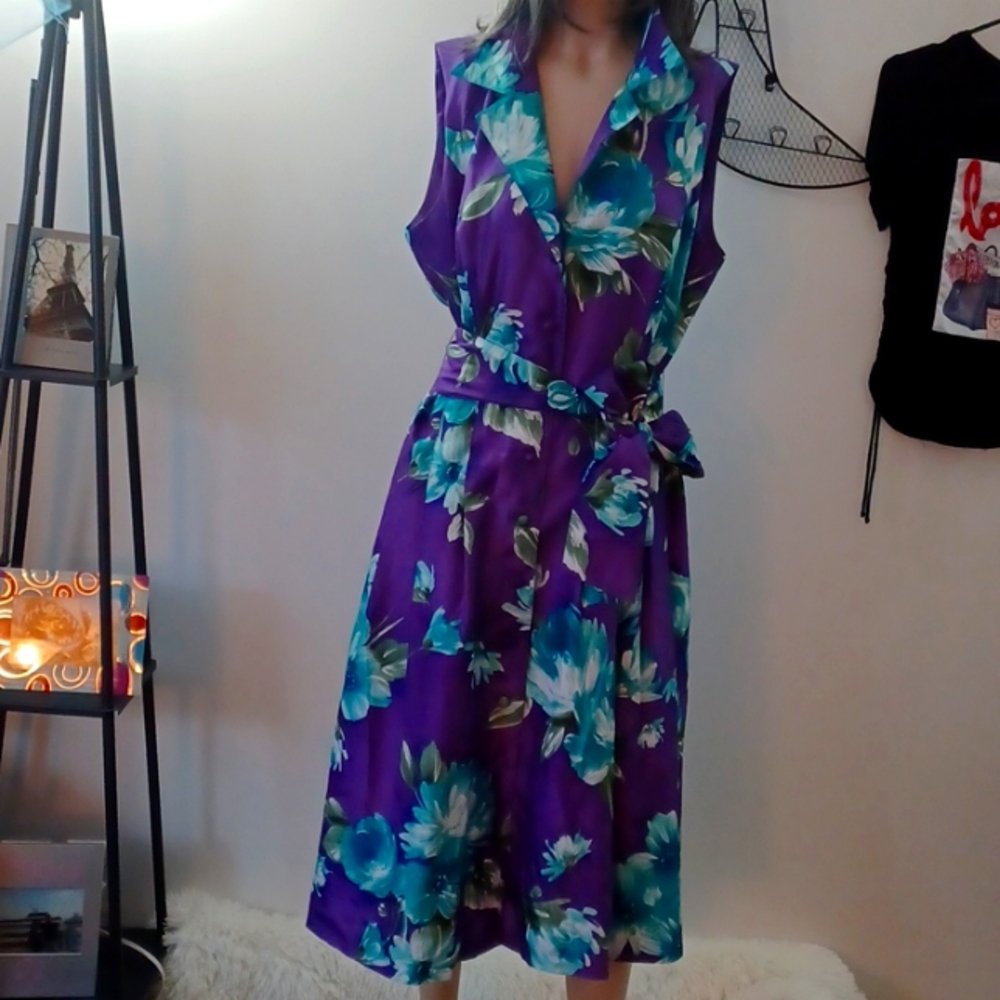 Coldwater  Creek  Swing Dress size 16 pre-owned excellent conditions